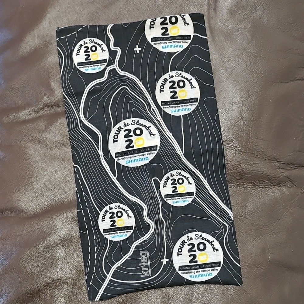 Shimano Tour de Steamboat Cycling Neck Gaiter, Neck Buff